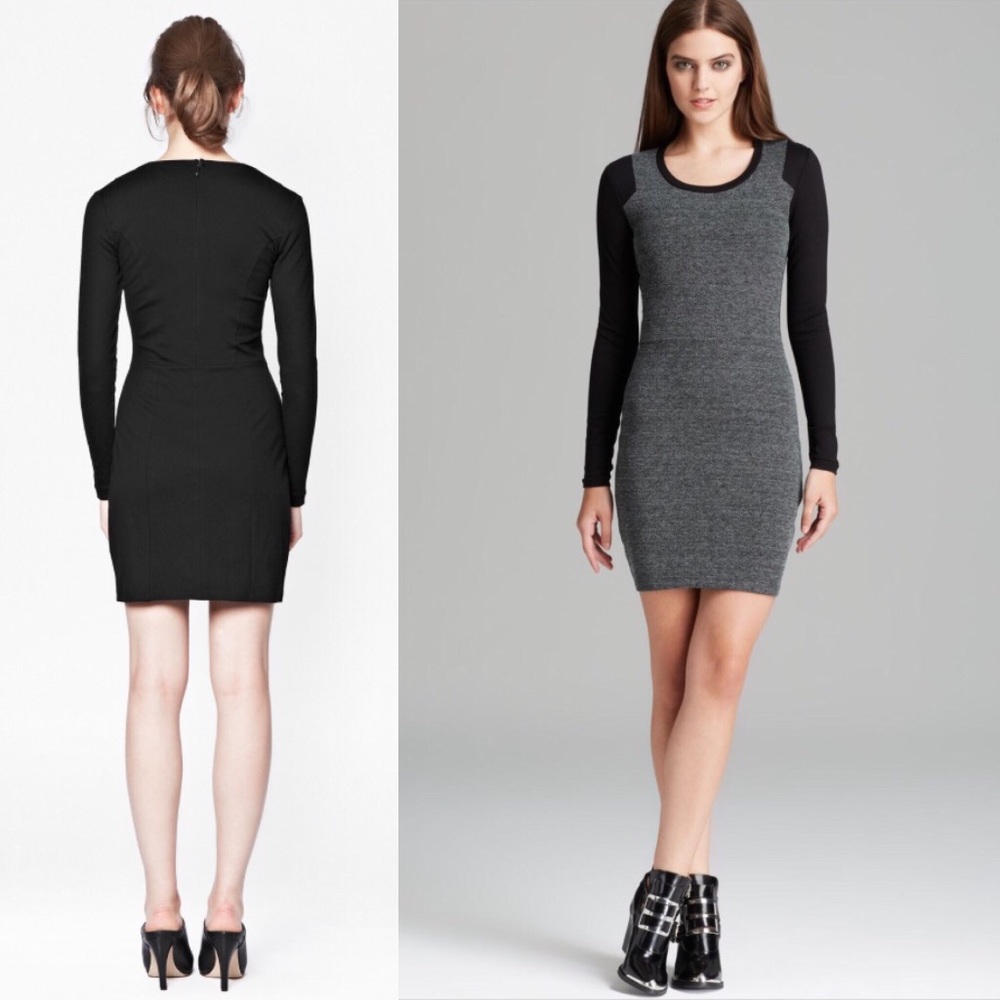 French Connection Olivia Textured Tweed Dress